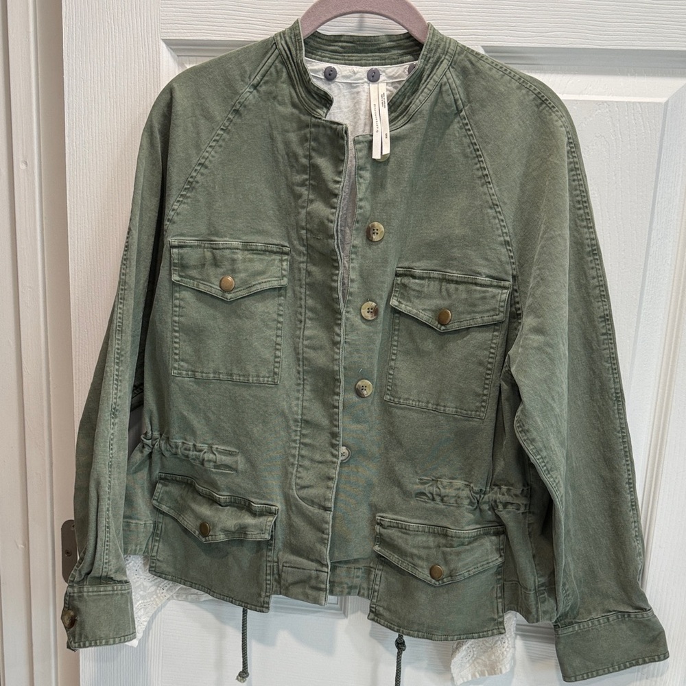 Anthropologie Sage Utility Jacket